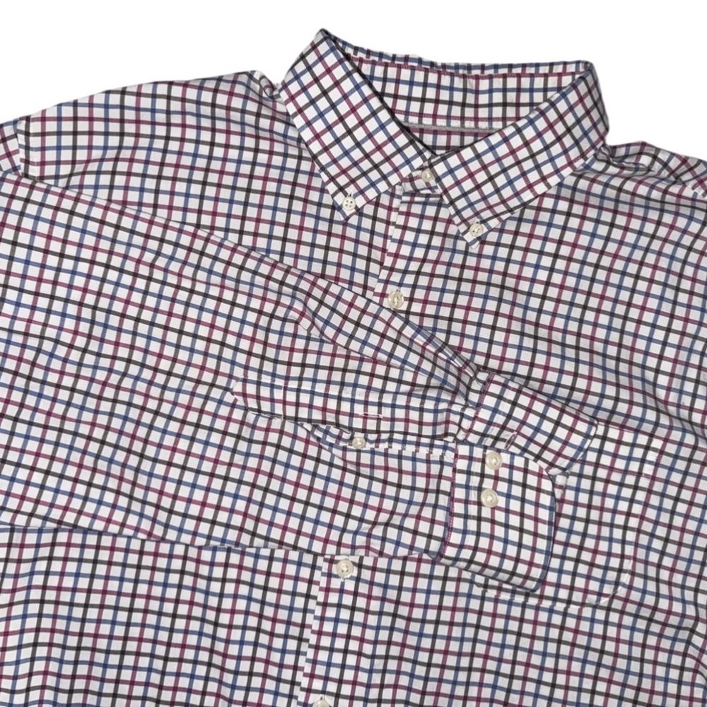 Peter Millar XL Multicolor Check Button Down Shirt